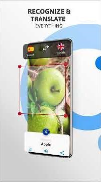 Camera Translator. Identify & Recognize any object and translate to any language