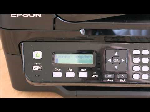 Epson L555 Ecotank - Installation und WIFI-Einrichtung