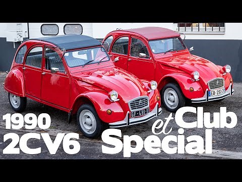 2CV6 Special 🇫🇷 VS 2CV6 Club 🇵🇹 (both from 1990)