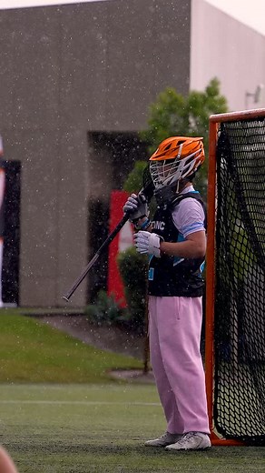 Absolute cinema of ADVNC Sacramento ‘29 Xander Bluette making this save in the pouring rain at the OC Fall Brawl. ☔️🥍😃 | ADVNClacrosse