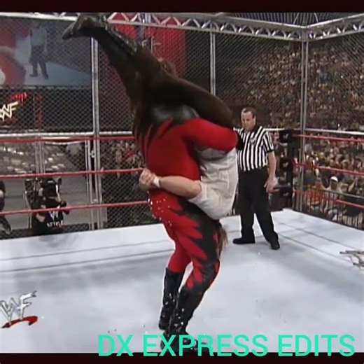 Kane vs mankind hell in a cell raw 1998 #wwe