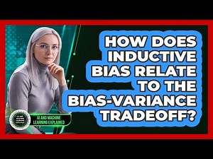 How does inductive bias relate to the bias-variance tradeoff?