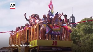 Tens of thousands march for Euro Pride in Lisbon
