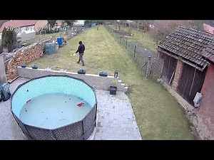 Test outdoor IP kamera LSC Smart Connect. Day and night 1080p