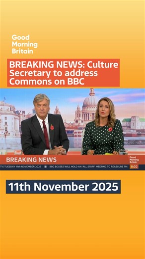 68K views · 746 reactions | Culture Secretary Lisa Nandy is expected to give a statement to MPs this afternoon on the BBC crisis and the threat of a billion dollar lawsuit from US President Donald Trump. | Good Morning Britain | Facebook