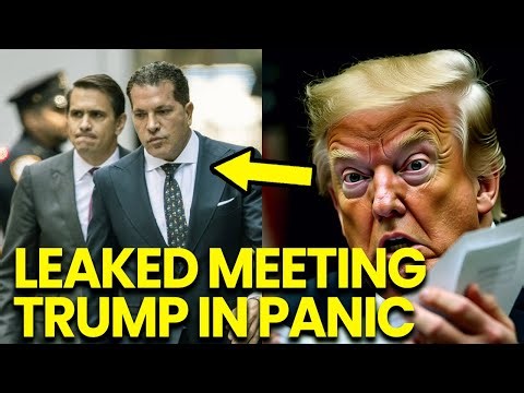 SECRET Meeting Between Trump & Lawyers LEAKED Showing His PANIC!!