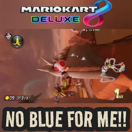 THEY WANTED ME TO TAKE THE BLUE SHELL (Mario Kart 8 Deluxe) #nintendo #switch #mariokart #mk #mk8