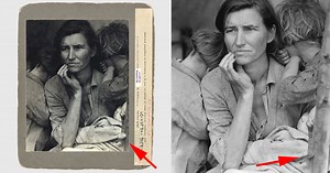 That Iconic 'Migrant Mother' Photo Was 'Photoshopped'