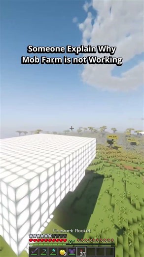 Someone Explain Why My Mob Farm Isn’t Working 🤨💀