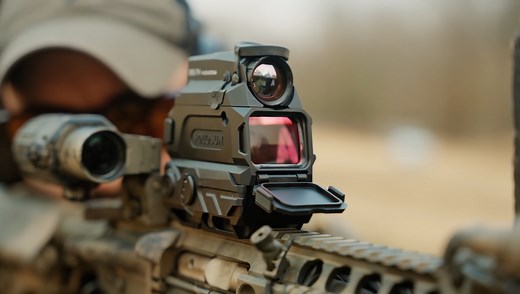 震惊全球的国产高科技夜视红点瞄准镜！HOLOSUN DRS-NV