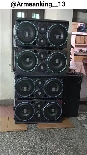 12 inchi woofer 15 inch woofer 6 speaker 🔊🔇#tractor #system #vairalvideo #shortvideo #dancemusic