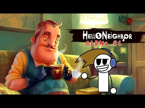 Going Back In Time To Play Hello Neighbor Alpha 1