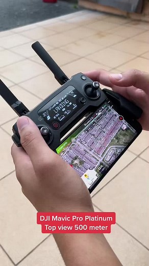 Top View 500 Meter with DJI Mavic Pro Platinum