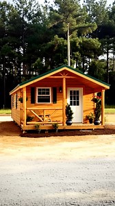 10K views · 81 reactions | Under $10,000! Beautiful Affordable Modular Log Cabin  | Log Homes | Facebook
