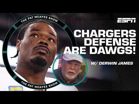 Chargers defense is FULL OF DAWGS! 😤 'We give it EVERYTHING!' - Derwin James | The Pat McAfee Show