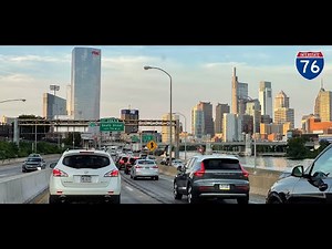 Interstate 76 in Philadelphia, PA - Schuylkill Expressway
