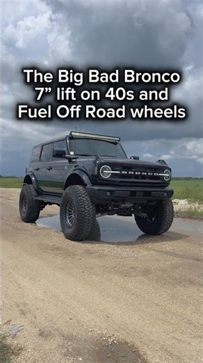 2026 Ford Bronco on 40s 7 inch lift #broncos #40s #liftedtrucks #7inch #fordbronco
