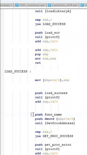 How to call DLL in Assembly 💻 #shorts #assembly #programming