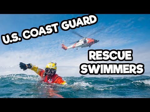 US COAST GUARD RESCUE SWIMMERS
