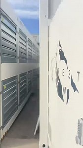 Bitcoin mining beginner setup 40 feet air cool container for air cool btc miner #antminer