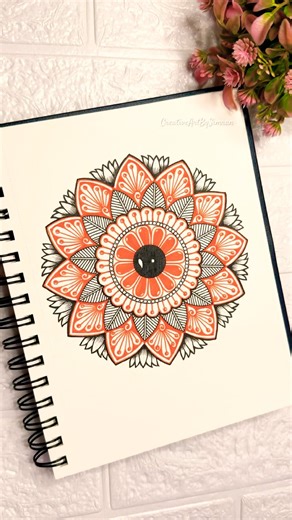 Mandala art 🥰🌈✨#art #shorts #viralvideo #shortsvideo #mandala #mandalaart