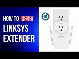 How to reset linksys extender