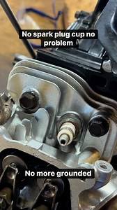 No spark plug cup no problem👍💯 #fbreelsfypシ゚viralfbreelsfypシ゚viral #fbreelsfypシ゚viralシ #everyonehighlights #fbreelsfypシ゚ #fbreels #trend #mechanic #carburator #highlights #sparkplug | Bjune Works