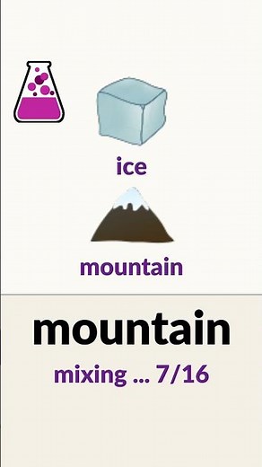 How to use the MOUNTAIN in Little Alchemy