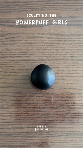 Sculpting Buttercup: Polymer Clay Powerpuff Girls