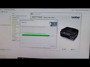 Installing Brother DCP-T700W