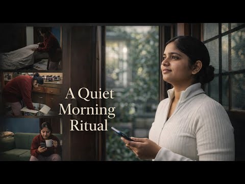 A Quiet Morning Routine | A Cinematic Day in Our Life #indianvlogger #indianshorts #indianvlogger