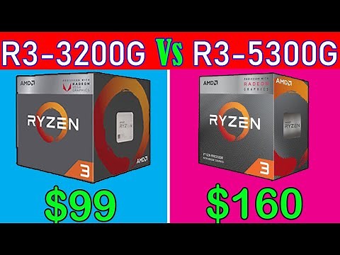 Ryzen 3-3200G Vs Ryzen 3-5300G || 12 Game benchmark in 4K