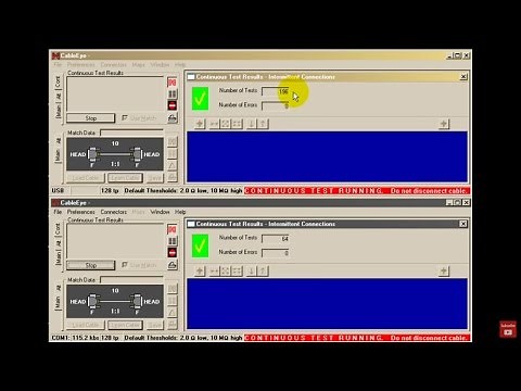 USB vs. Serial Port Cable Testing