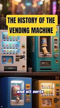 THE HISTORY OF THE VENDING MACHINE #machine #inventions #history #howthingswork