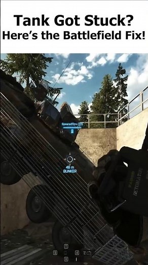 How to Free a Stuck Tank in Battlefield 4