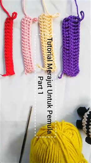 Tutorial Merajut Untuk Pemula Part 1 | How to Crochet For Beginners | Crochet Tutorial For Beginners Part 1 Full Video di Youtube Sar Tangerine https://youtu.be/RGdrrM9wq7Y #crochet #crochettiktok #crochetersoftiktok #crochettutorial #crochetforbeginners #crochettutorialforbeginners #merajutpemula #merajut #merajutuntukpemula #rajut #slipknot #singlecrochet #singlecrochetstitch #chain #chaincrochet #halfdoublecrochet #halfdoublecrochetstitch #doublecrochet #doublecrochetstitch #doublecrochettuto