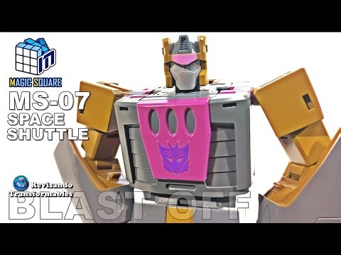 Magic Square MS-07 Space Shuttle Blast Off Masterpiece Transformers G1 Combiner Bruticus Part 5/5