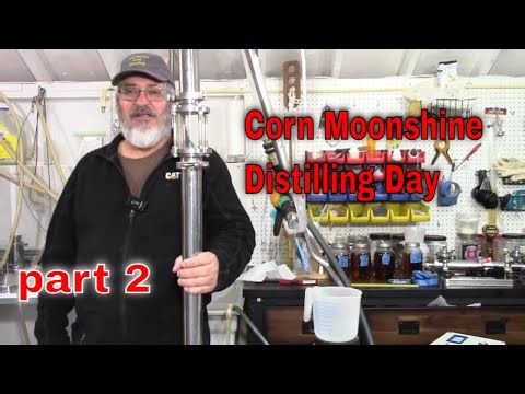 Corn Moonshine Distillation part 2