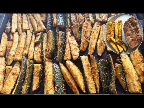 Courgettes rôties au four