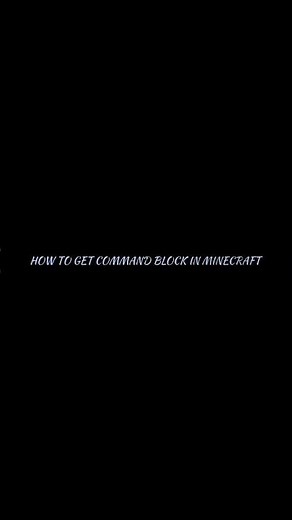 HOW TO GET COMMAND BLOCK IN MINECRAFT 🤔