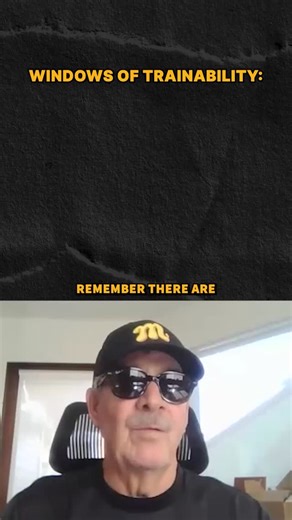 22 reactions | Tom House breaks down the timeline for the ‘Windows of Trainability’ ⚾️ #baseball #coaching #tips #mustard | Team Mustard | Facebook