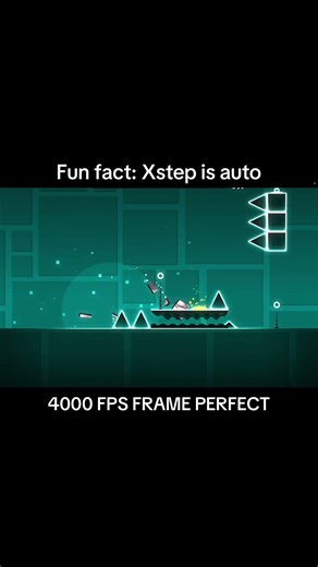 Fun fact: X step is auto!! 🤯 #geometrydash #gd #xstep
