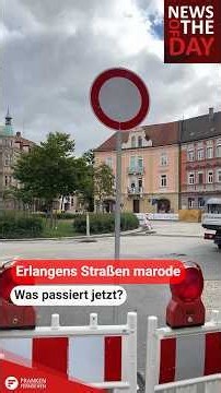 Erlangen’s roads in disrepair: What happens now?