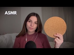 18 Minutes of Cork Tapping and Touching ASMR