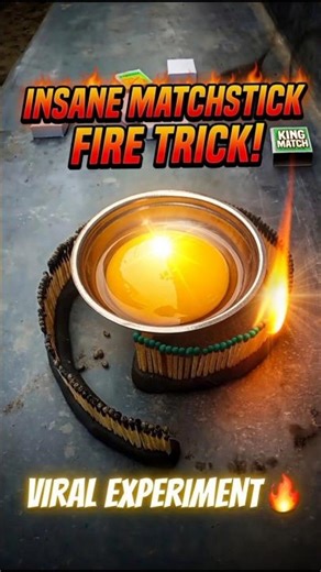 1000 Matchsticks vs Egg 🔥 Crazy Fire Experiment #shorts