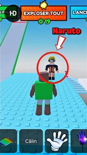 I will destroy Naruto 😡 #roblox #robloxshorts #robloxedit #funny #naruto