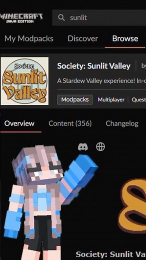 Editing practice featuring Sunlit Valley modpack!! #minecraft #editing #videoediting #videoeditor