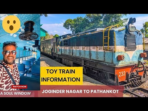 Kangra Valley Toy Train | Time Table | Baijnath to Joginder Nagar| Pathankot to Joginder Nagar