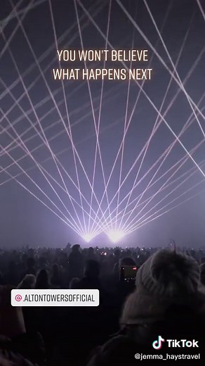 Experience The Oblivion Fireworks, Lazer & Audio at Alton Towers!