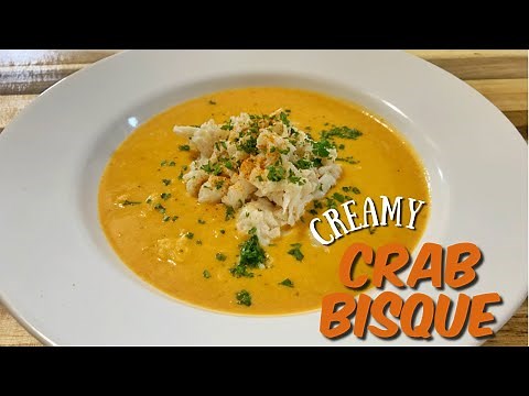 Basic CREAMY Crab Bisque Soup Recipe | Calling All My CRAB 🦀 Lovers!!